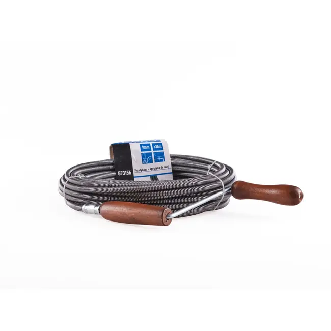 GEKO Afvoerontstopper - Flexibele Veer - 9mm x 15m - Duurzaam Design