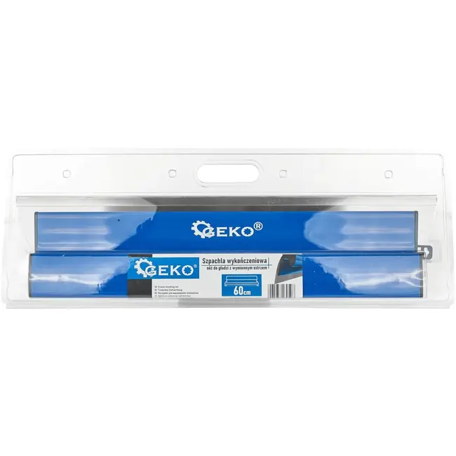 GEKO Gladstrijker - 60 cm - Ergonomisch - Lichtgewicht - Vervangbaar mes