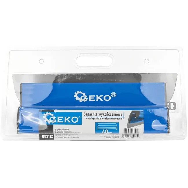 GEKO Gipsplaat gladstrijker - ergonomisch - vervangbaar blad - 40 cm