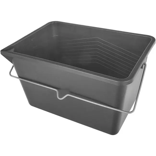 GEKO Verfemmer - 12L - Duurzaam PP Plastic - Met Groeven en Liter Markeringen