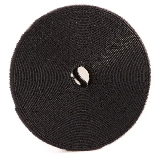 GEKO Klittenband klittenband - 5m lengte - 10mm breed - Herbruikbaar en flexibel