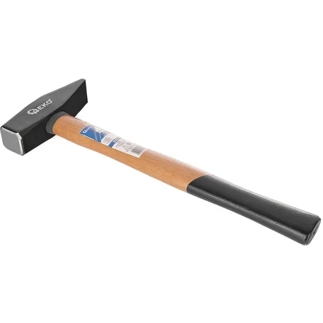 GEKO Bankhamer - 800g - Hardhouten greep - Ergonomisch ontwerp - Hoogwaardige staalconstructie