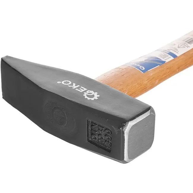 GEKO Bankhamer - 800g - Hardhouten greep - Ergonomisch ontwerp - Hoogwaardige staalconstructie