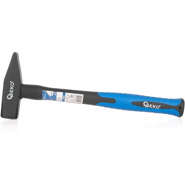 GEKO Bankhamer - Slijtvast staal - Glasvezel handvat - 800g - Antislip grip