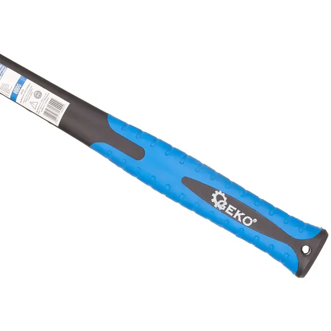 GEKO Bankhamer - Slijtvast staal - Glasvezel handvat - 800g - Antislip grip