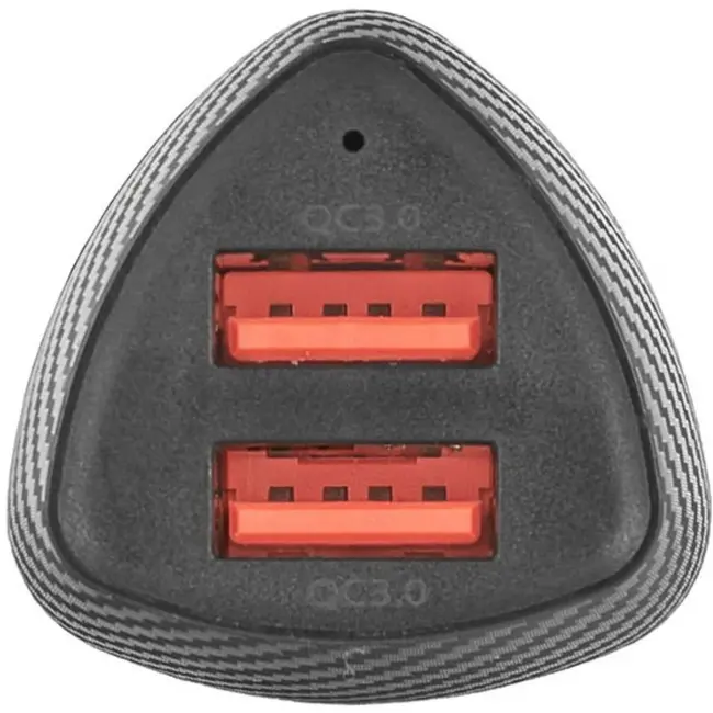 Keltin Autolader - 36W - Snelladen - Dual USB - Compact - Zwart