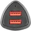 Keltin Autolader - 36W - Snelladen - Dual USB - Compact - Zwart