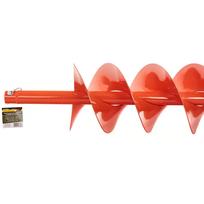 GEKO Professionele grondboor - 200mm diameter - 800mm lengte - Dubbelbladig ontwerp - Oranje