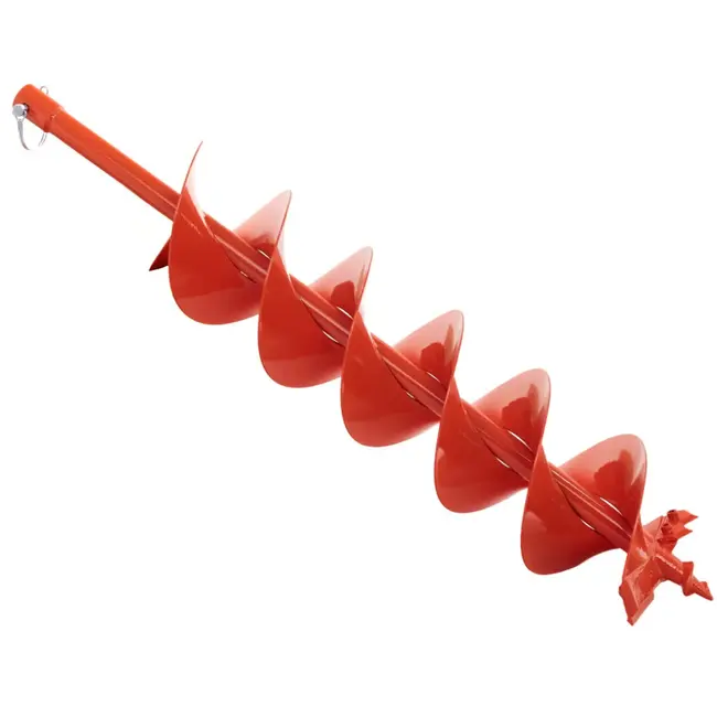 GEKO Professionele grondboor - 150mm diameter - 800mm lengte - Dubbelbladig ontwerp - Oranje