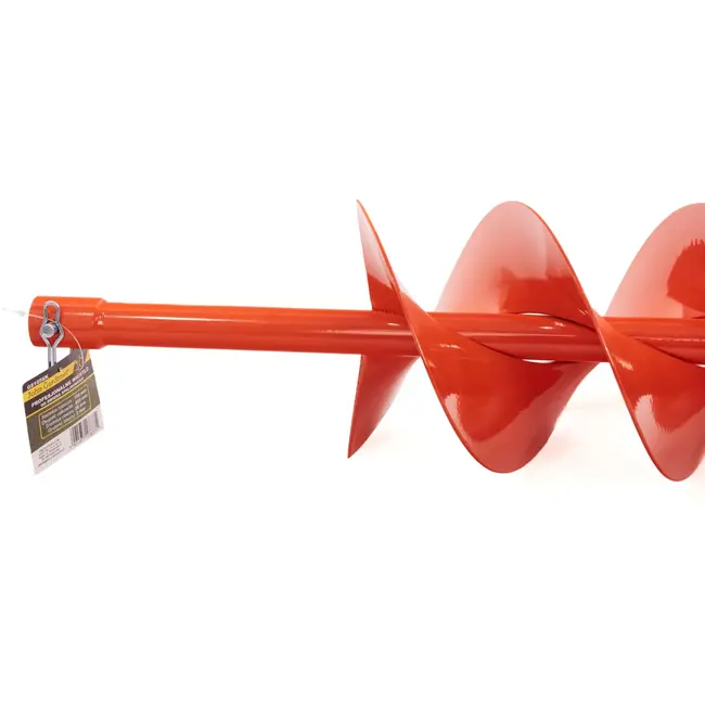 GEKO Professionele grondboor - 150mm diameter - 800mm lengte - Dubbelbladig ontwerp - Oranje