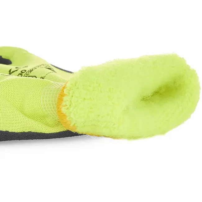 GEKO Fluorescerende werkhandschoenen - Geïsoleerd - Maat 11 - Veiligheid en comfort - 12 stuks