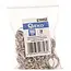 GEKO Metalen sleutelhangers - 20 mm - Set van 100 stuks