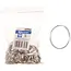 GEKO Metalen sleutelhangers - 25 mm - set van 100 stuks