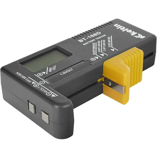 Keltin Digitale batterijtester - veelzijdig - snel - draagbaar - gebruiksvriendelijk