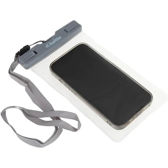 Keltin Waterdichte telefoonhoes - PVC - 175x105 mm - Met draagkoord