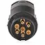 GEKO Adapter trailer - 7/13 pin - 12V - duurzaam kunststof