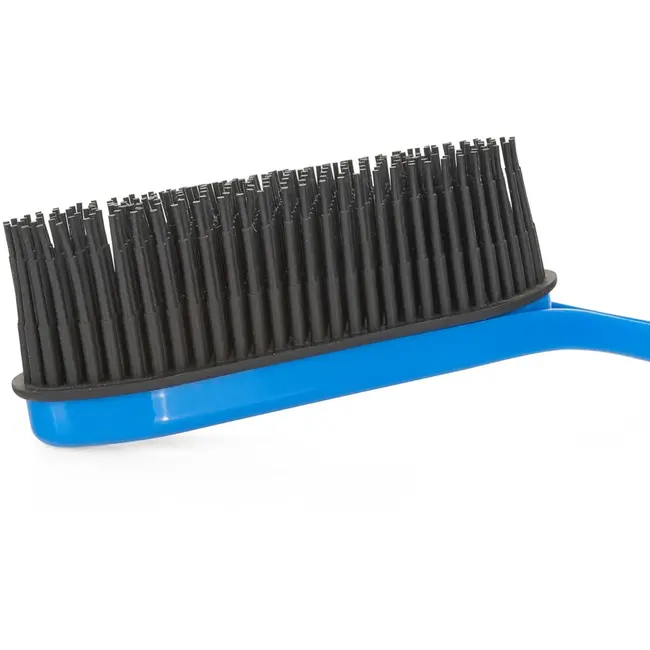 GEKO Antistatische rubberen borstel met stoffer en blik blauw