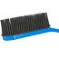 GEKO Antistatische rubberen borstel met stoffer en blik blauw