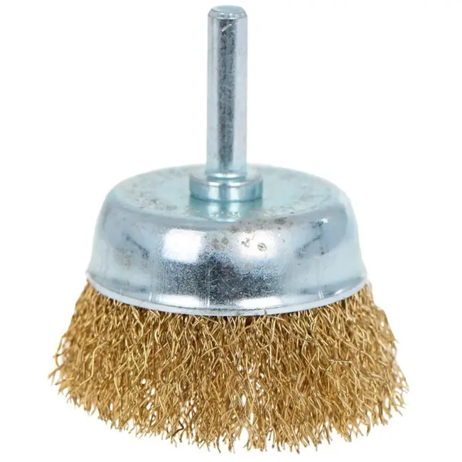 GEKO Drie-delige borstelset voor boormachines - veelzijdig en duurzaam - voor metaal en hout