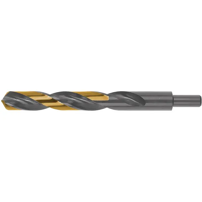 Tvardy Metaalboor - 23 mm - TiN coating - HSS staal - Zwart & goud