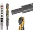 Tvardy Metaalboor - HSS 20 mm - TiN Coating - Zwart & Goud - Voor Moeilijk Bewerkbare Materialen