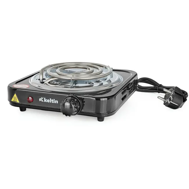 Keltin Draagbare elektrische kookplaat - 1000W - compact en krachtig