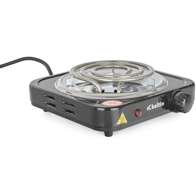 Keltin Draagbare elektrische kookplaat - 1000W - compact en krachtig