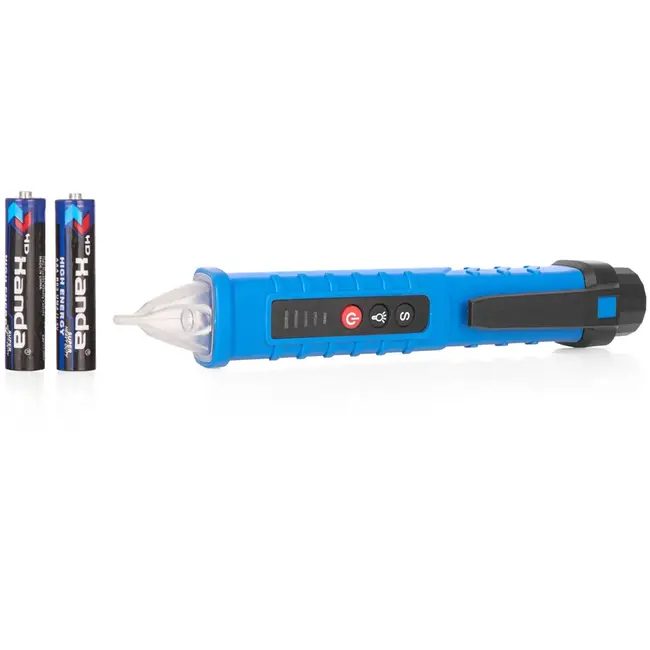 GEKO Spanningsdetector - Non-contact - 12-1000V - Met zaklamp - Inclusief batterijen