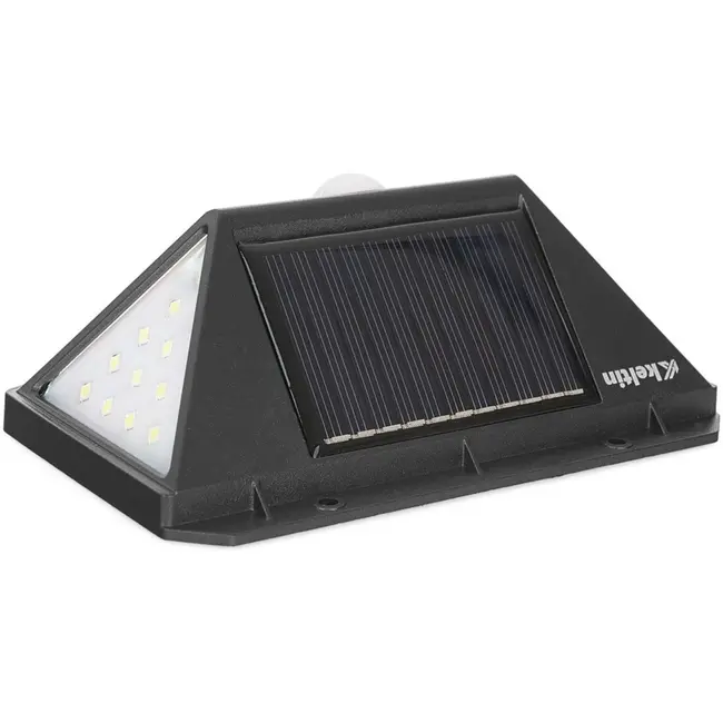 Keltin Solar buitenlamp - 100 LED - Bewegings- en schemersensor - 270° verlichting - 50W - IP65 weerbestendig