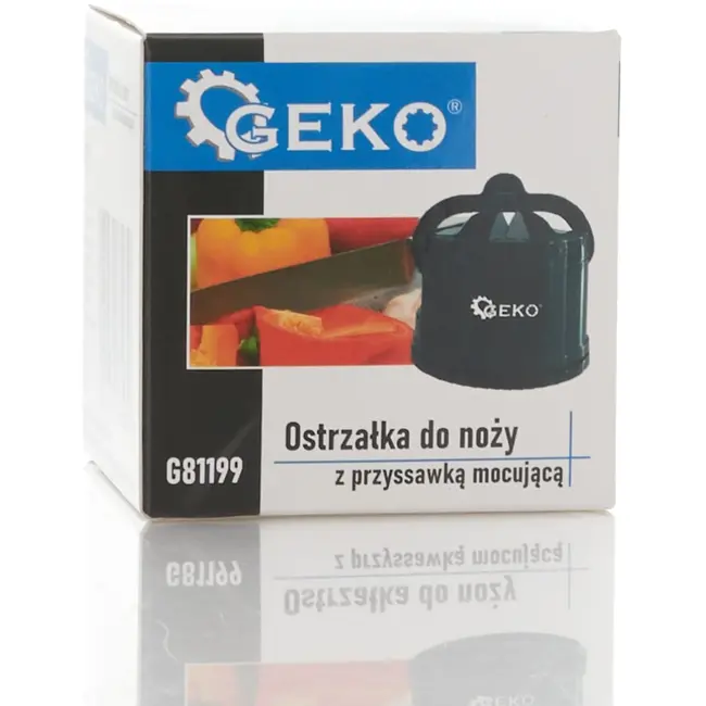 GEKO Handmatige messenslijper - Zuignapbevestiging - Tungsten Carbide - Veilig en Eenvoudig Gebruik