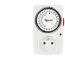 GEKO Analoge timer - Energiebesparing - Inbraakalarm - 24-uurs programmering - 230V - Type E plug