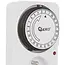 GEKO Analoge timer - Energiebesparing - Inbraakalarm - 24-uurs programmering - 230V - Type E plug