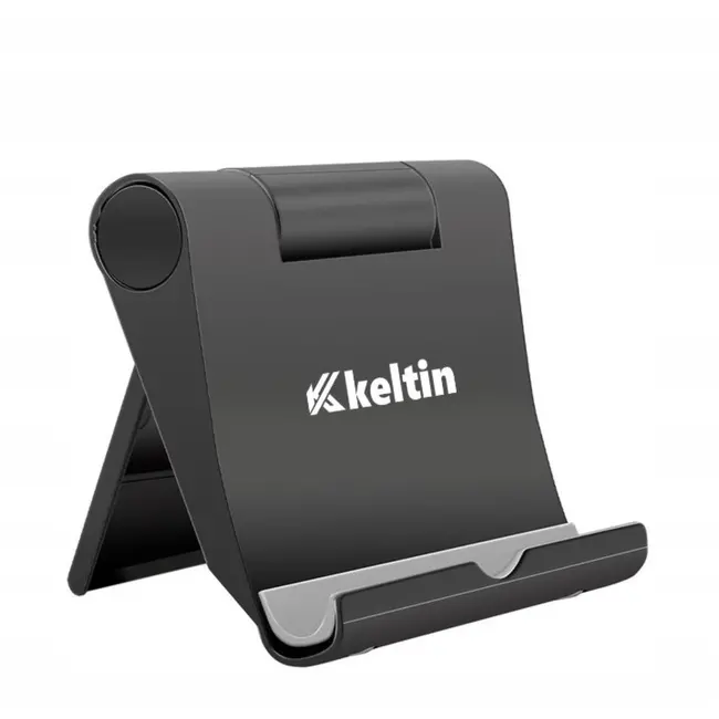 Keltin Universele telefoon- en tablethouder - verstelbare hoek - duurzaam plastic - veelzijdig gebruik