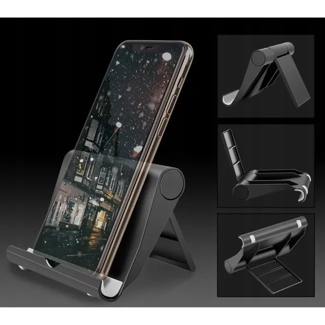 Keltin Universele telefoon- en tablethouder - verstelbare hoek - duurzaam plastic - veelzijdig gebruik