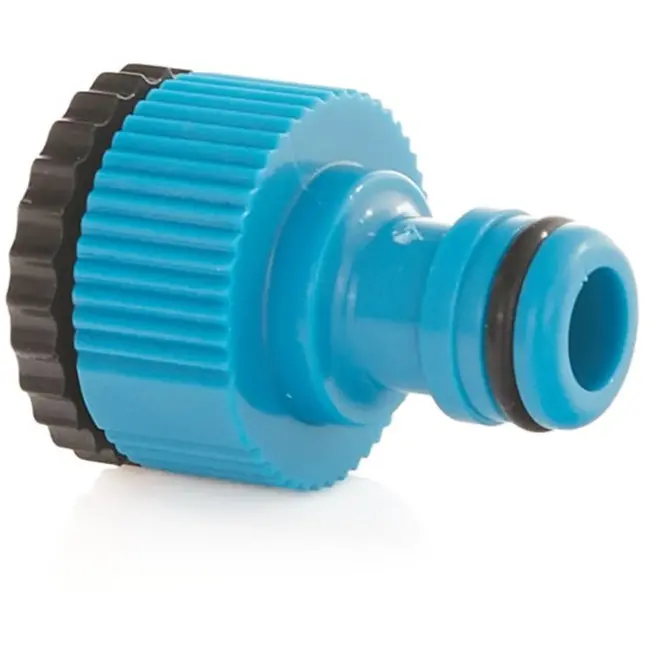 GEKO 3/4" 4-delige slangconnector set - Duurzaam TPR - Efficiënt watergebruik