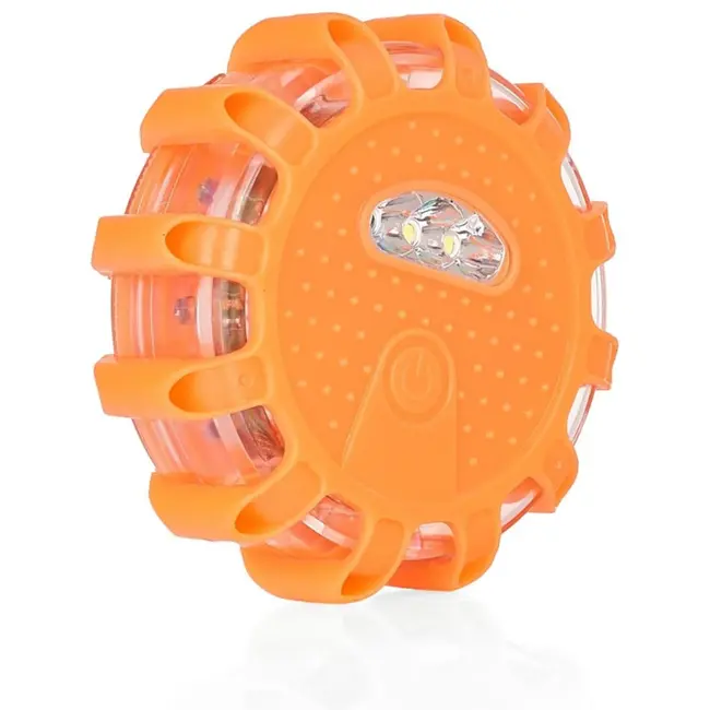 GEKO Waarschuwingsschijf - LED - Magnetisch - 9 Lichtmodi - Weerbestendig