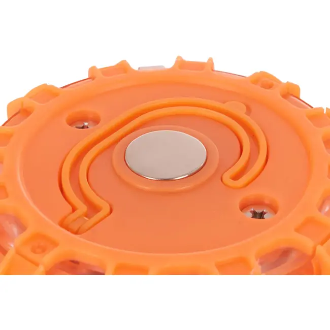 GEKO Waarschuwingsschijf - LED - Magnetisch - 9 Lichtmodi - Weerbestendig