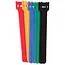 GEKO Klittenband kabelbinders - 12 stuks - 150x12 mm - Meerkleurig - Herbruikbaar en duurzaam
