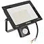 Keltin LED schijnwerper - 50W - bewegingssensor - warm wit - IP66 - 72 LEDs