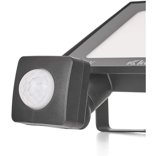 Keltin LED schijnwerper - 30W - Bewegingssensor - Koud wit 6500K - IP66 - Aluminium