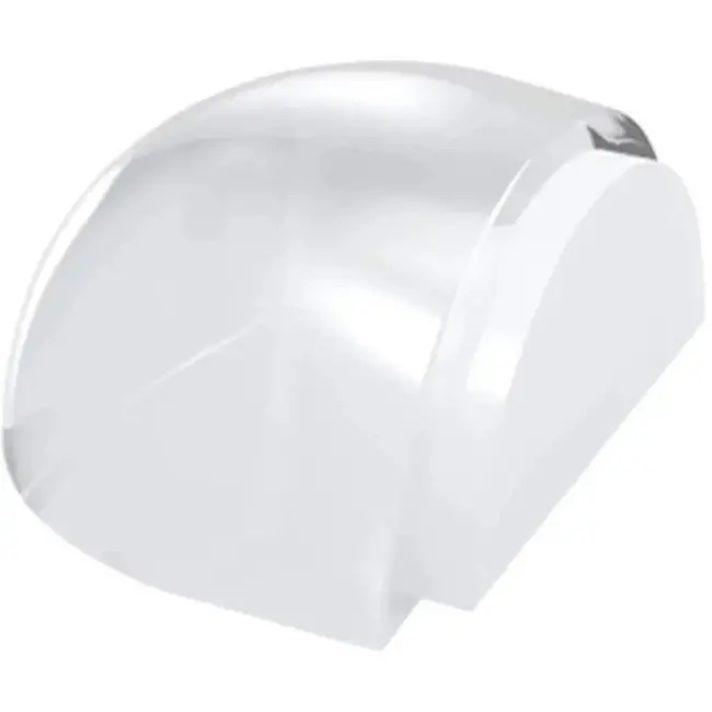 GEKO Transparante zelfklevende deurstopper - minimalistisch ontwerp - 3,9 x 4,1 x 2,0 cm