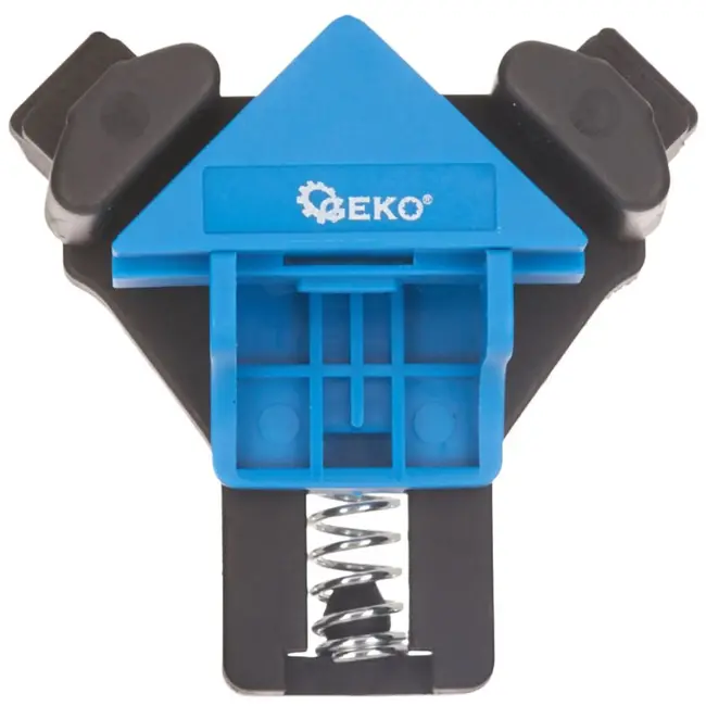 GEKO Hoekveerklemmen - 90 graden - Set van 4 stuks - Voor diktes 5-22 mm - Eenvoudige eenhandsbediening