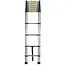 GEKO Telescopische ladder - aluminium - 5 meter - 150 kg draagvermogen