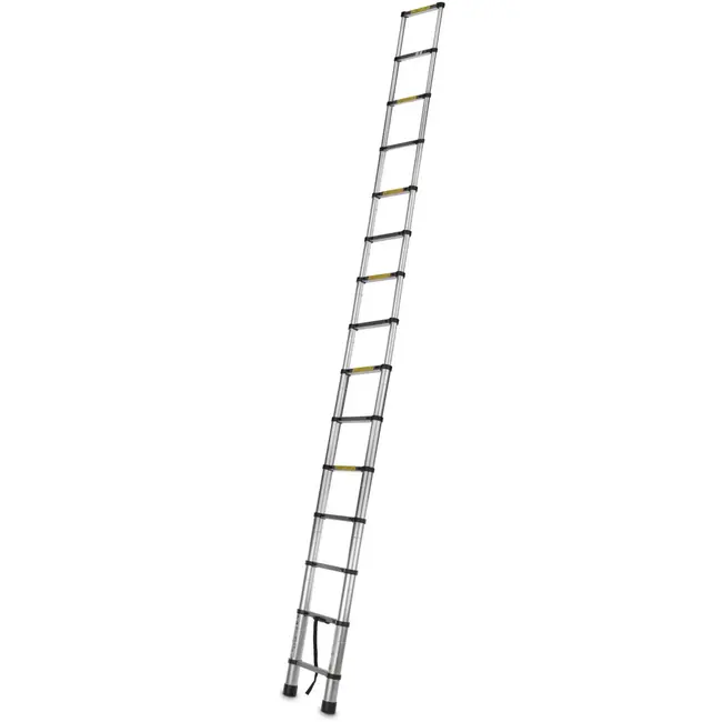 GEKO Telescopische ladder - aluminium - 5 meter - 150 kg draagvermogen