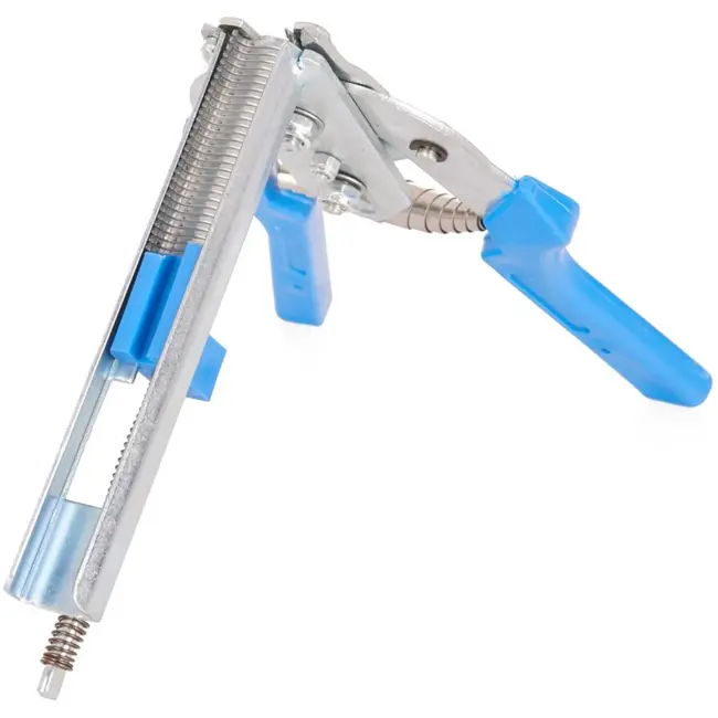 GEKO Hogeringtang met magazijn en 600 nietjes - ergonomisch ontwerp - duurzaam staal