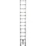 GEKO Telescopische ladder - aluminium - 3,8 m - draagkracht 150 kg