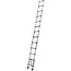 GEKO Telescopische ladder - aluminium - 3,8 m - draagkracht 150 kg