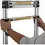 GEKO Telescopische ladder - aluminium - 3,8 m - draagkracht 150 kg