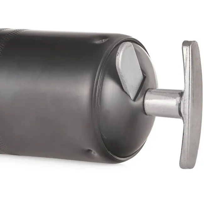 GEKO Handmatige vetspuit - 3-in-1 functionaliteit - 400 cm3 capaciteit - Aluminium - Inclusief twee spuitmonden