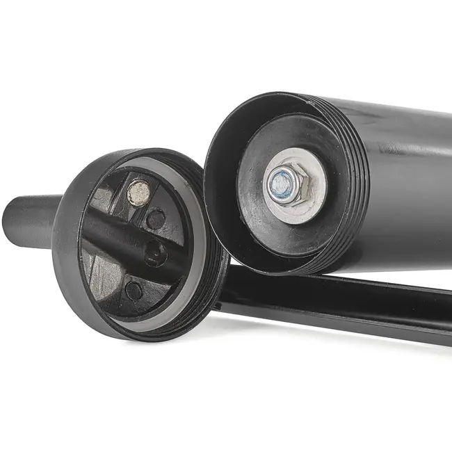 GEKO Handmatige vetspuit - 3-in-1 functionaliteit - 400 cm3 capaciteit - Aluminium - Inclusief twee spuitmonden